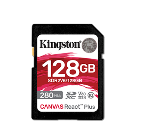 kingston/金士頓 Canvas React Plus V60 SD 閃存卡