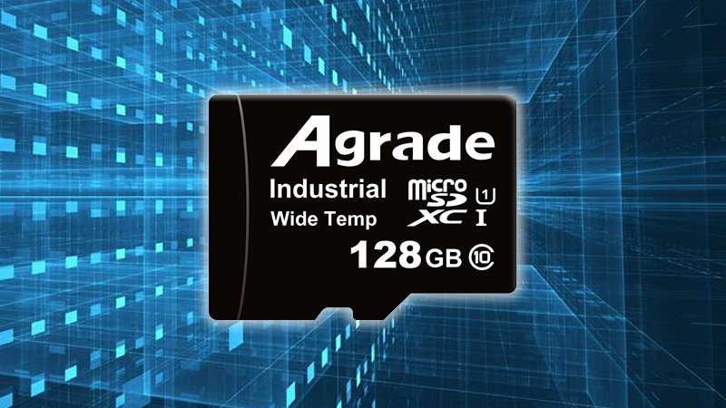 Agrade推出高容量和長壽命的全新工業級microSD卡