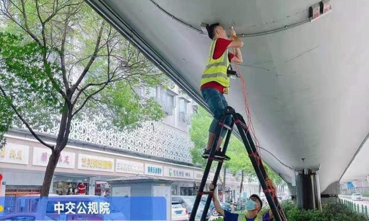 使用機器人與無人機，江城785座城市橋隧全面開始體檢