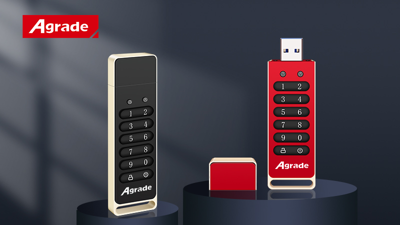 Agrade睿達(dá)存儲(chǔ)推出數(shù)字按鍵加密U盤